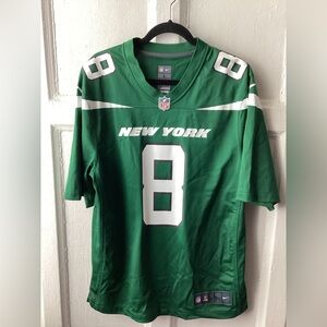 NFL Aaron Rodgers # 8 - NY Jets Green Jersey with Nike Logo